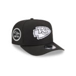 Kansas City Chiefs Weatherproof Snapback Cap in Black