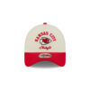 Kansas City Chiefs White Classic Chrome Snapback Cap in White