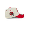 Kansas City Chiefs White Classic Chrome Snapback Cap in White
