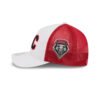 Kansas City Chiefs White Red Women's Clean Trucker Cap in Optic White 3 Kansas City Chiefs White Red Women's Clean Trucker Cap in Optic White