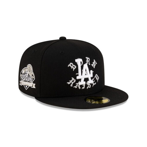 Los Angeles Dodgers 2024 Championship Street Fitted Cap in Black