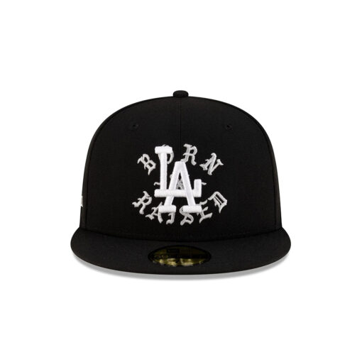 Los Angeles Dodgers 2024 Championship Street Fitted Cap in Black