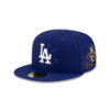 Los Angeles Dodgers 2024 Championship Street Fitted Cap in Royal