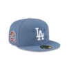 Los Angeles Dodgers 2024 Championship Street Fitted Cap in Slate Gray