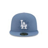 Los Angeles Dodgers 2024 Championship Street Fitted Cap in Slate Gray