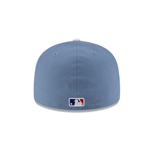 Los Angeles Dodgers 2024 Championship Street Fitted Cap in Slate Gray