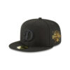 Los Angeles Dodgers Blackout Alt Champions Fitted Cap in Black