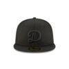 Los Angeles Dodgers Blackout Alt Champions Fitted Cap in Black