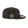 Los Angeles Dodgers Blackout Champions Fitted Cap in Black