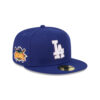 Los Angeles Dodgers Bubblegum Graphic Fitted Cap in Royal