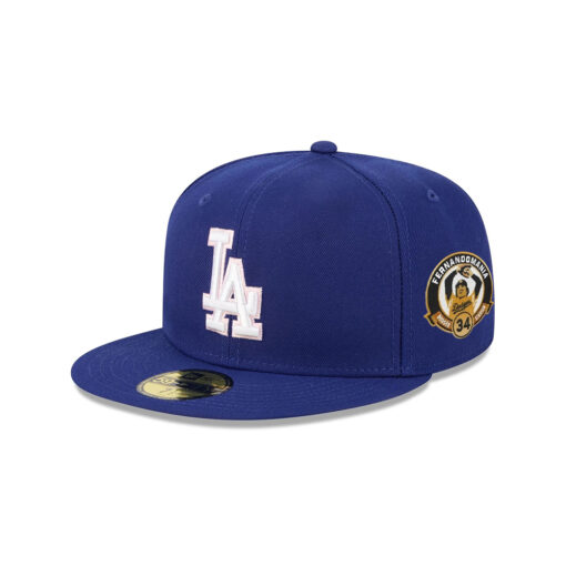 Los Angeles Dodgers Bubblegum Graphic Fitted Cap in Royal