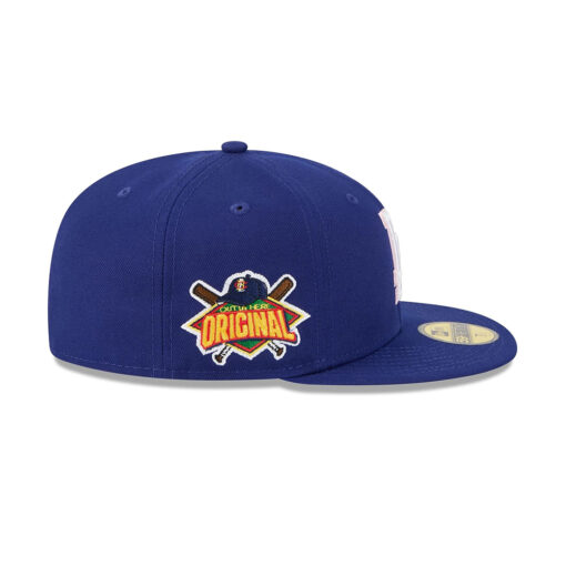 Los Angeles Dodgers Bubblegum Graphic Fitted Cap in Royal