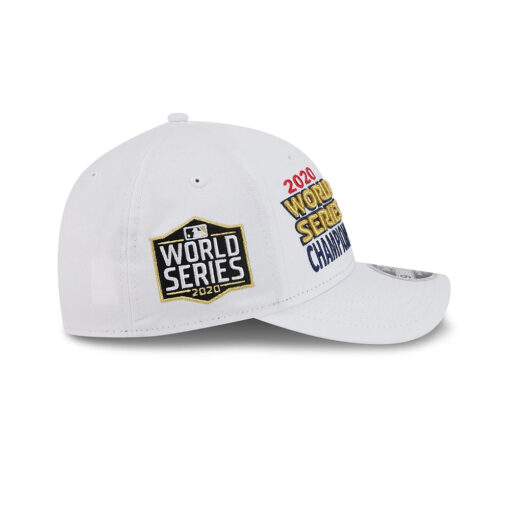 Los Angeles Dodgers Championship Patch Snapback Cap in White