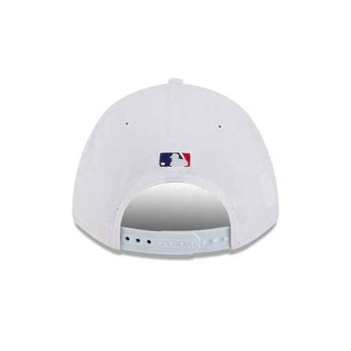 Los Angeles Dodgers Championship Patch Snapback Cap in White