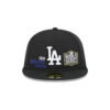 Los Angeles Dodgers Championship Retro Fitted Cap in Black