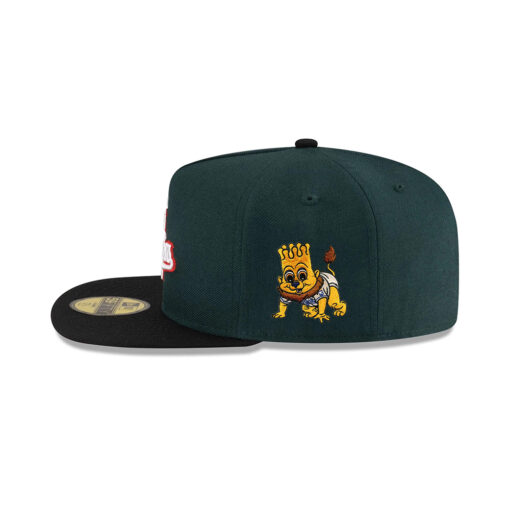 Los Angeles Dodgers Cinco de Mayo Fitted Cap in Dark Green