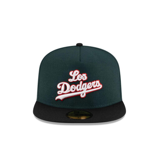 Los Angeles Dodgers Cinco de Mayo Fitted Cap in Dark Green