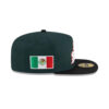 Los Angeles Dodgers Cinco de Mayo Fitted Cap in Dark Green