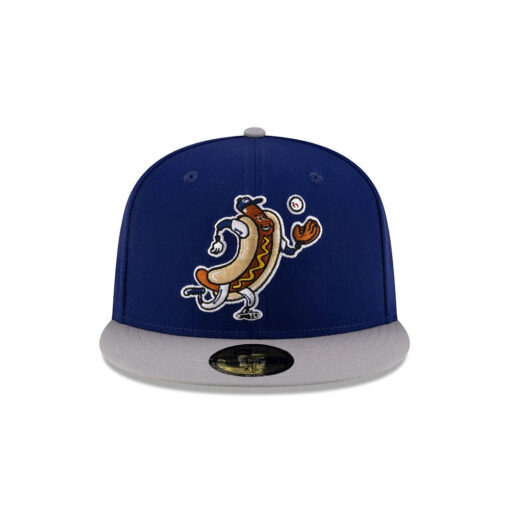 Los Angeles Dodgers Mascot Fitted Cap in Blue