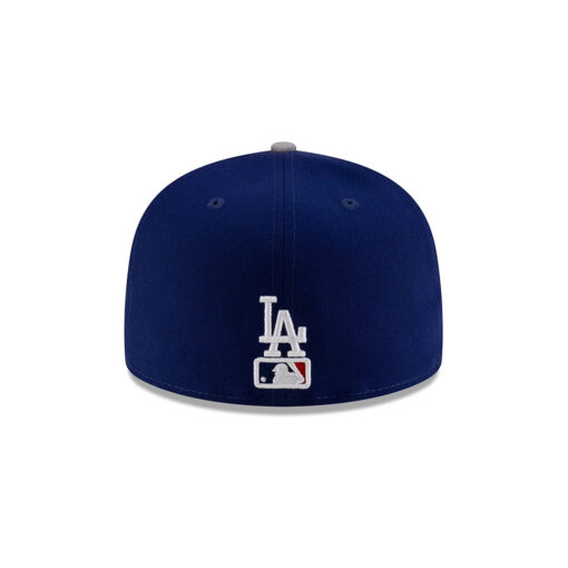 Los Angeles Dodgers Mascot Fitted Cap in Blue