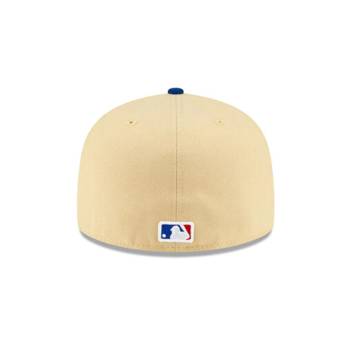 Los Angeles Dodgers Mascot Fitted Cap in Cream