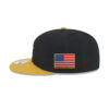 Los Angeles Dodgers Metallic Gold Logo Fitted Cap
