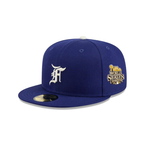 Los Angeles Dodgers Minimal Royal Fitted Cap