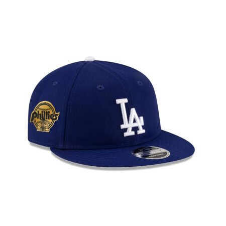 Los Angeles Dodgers Number 42 Tribute Snapback Cap in Royal