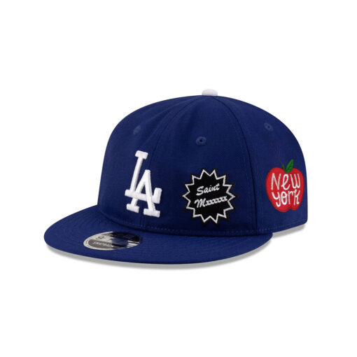 Los Angeles Dodgers Retro Street Snapback Cap in Royal