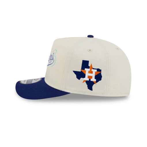 Los Angeles Dodgers Scribble Logo Golfer Cap in White