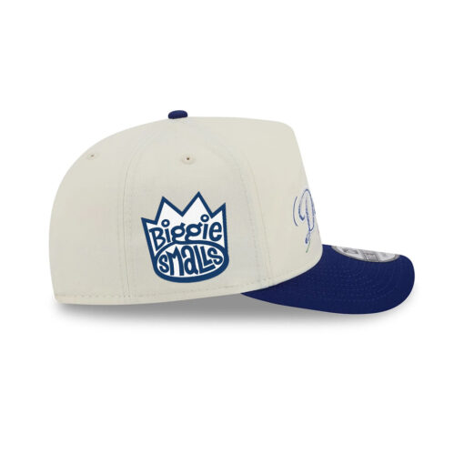 Los Angeles Dodgers Scribble Logo Golfer Cap in White