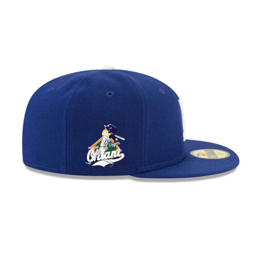 Los Angeles Dodgers Shohei Ohtani Batting Fitted Cap in Royal