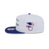 Los Angeles Dodgers Summer Derby Fitted Cap in White