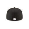 Los Angeles Dodgers Triple Player Side Patch Fitted Cap in Black
