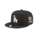 Los Angeles Dodgers World Series Champions Fitted Cap in Black
