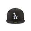 Los Angeles Dodgers World Series Champions Fitted Cap in Black