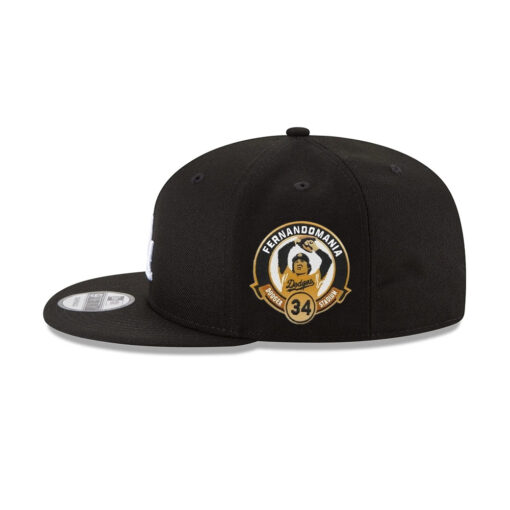 Los Angeles Dodgers World Series Champions Snapback Cap in Black