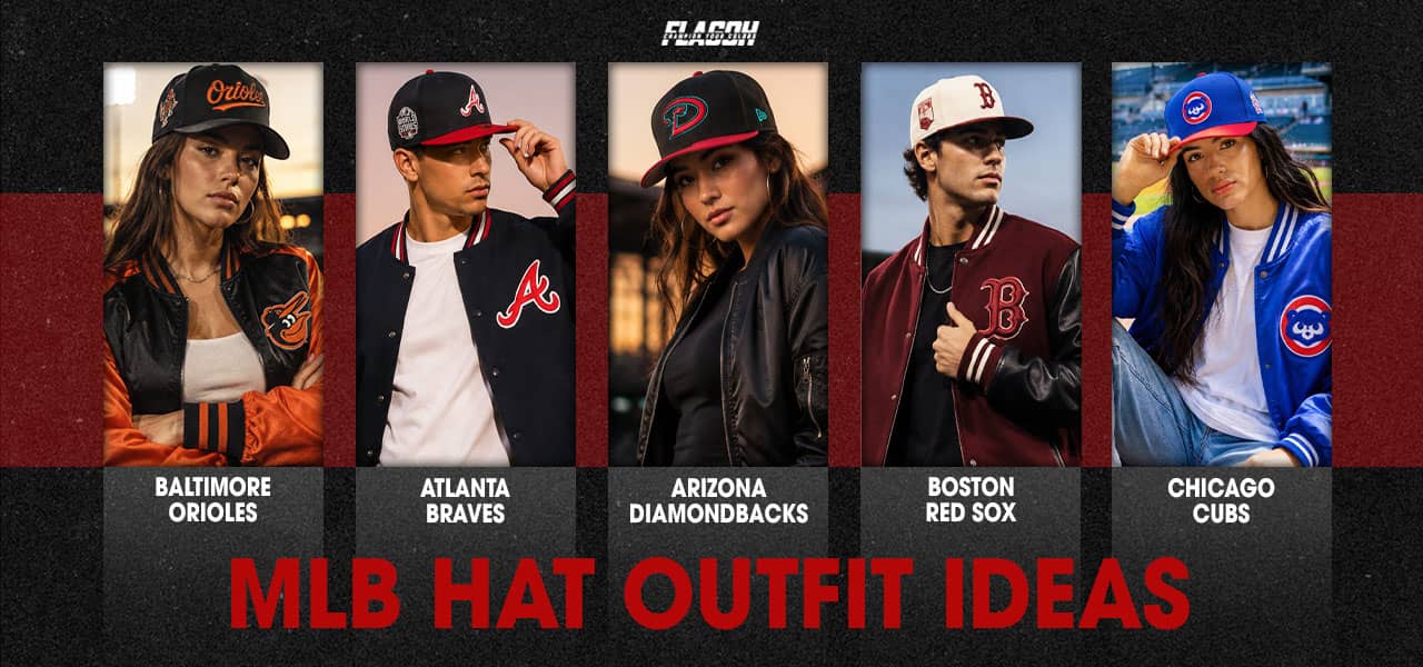 MLB Hat Outfit Ideas by Team Colorway