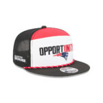 New England Patriots 2025 Inspire Change Split Panel Snapback Cap