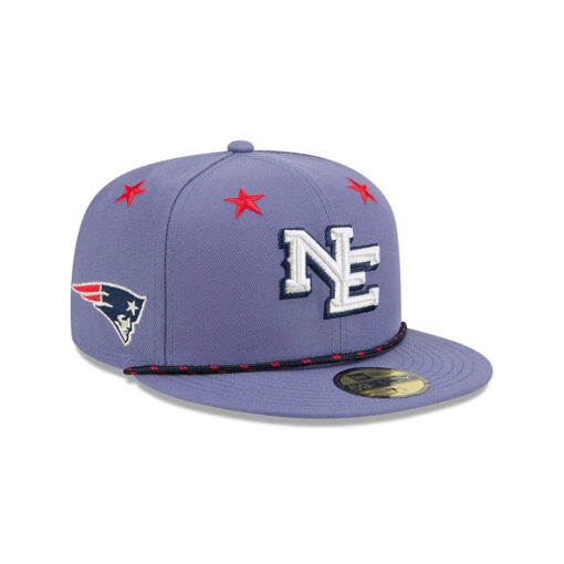 New England Patriots 2025 NFL Rivalries Fitted Cap New England Patriots 2025 NFL Rivalries Fitted Cap