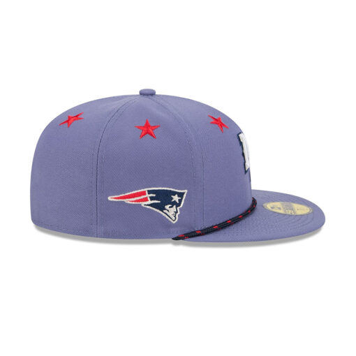 New England Patriots 2025 NFL Rivalries Fitted Cap New England Patriots 2025 NFL Rivalries Fitted Cap