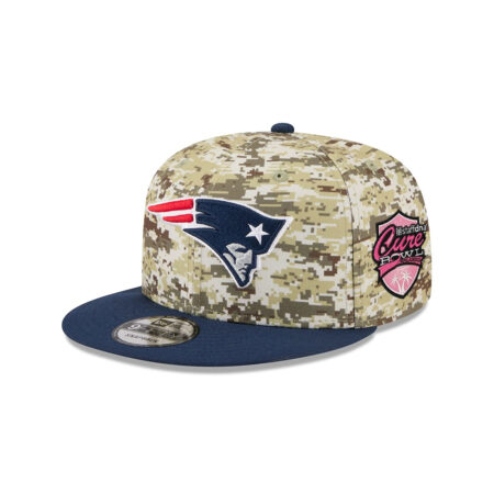 New England Patriots 2025 Salute to Service Fan Gear Snapback Cap