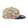 New England Patriots 2025 Salute to Service Fan Gear Snapback Cap