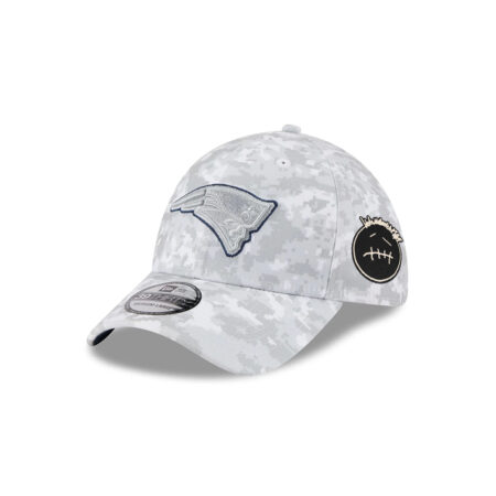 New England Patriots 2025 Salute to Service Fan Gear Stretch-Fit Cap