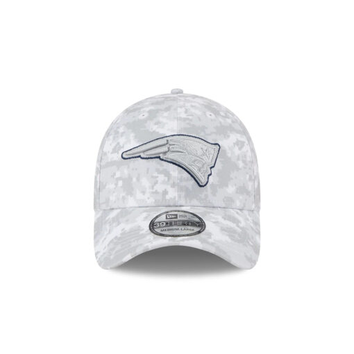 New England Patriots 2025 Salute to Service Fan Gear Stretch-Fit Cap