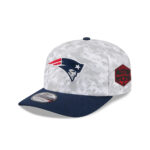New England Patriots 2025 Salute to Service Fan Gear Stretch-Snap Cap