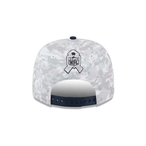 New England Patriots 2025 Salute to Service Fan Gear Stretch-Snap Cap