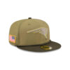 New England Patriots 2025 Salute to Service Fitted Cap