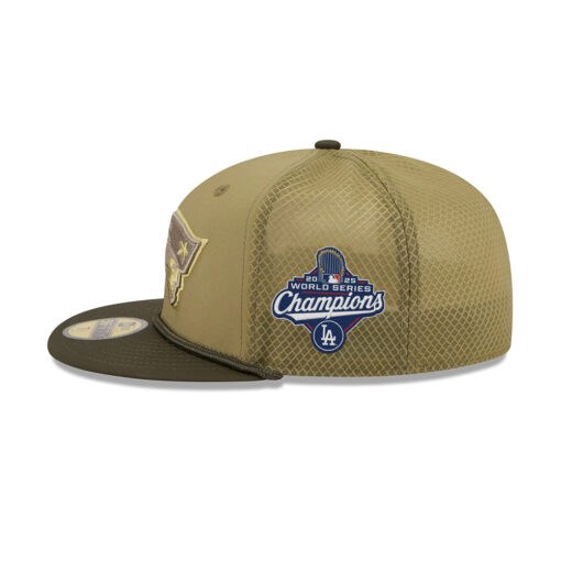 New England Patriots 2025 Salute to Service Fitted Cap