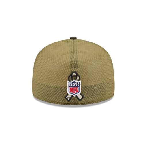 New England Patriots 2025 Salute to Service Fitted Cap